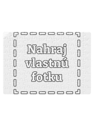 Vlastná potlač puzzle White