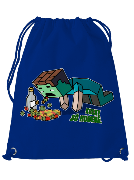 Kocky sú hodené vak Royal Blue Mal