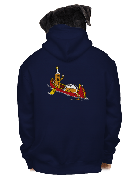 Rumáci pánska mikina na zips Navy