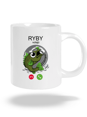 Ryby volají veľký hrnček White