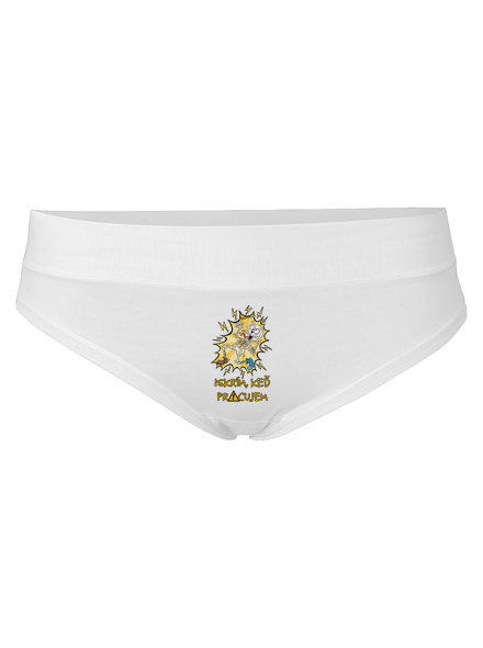Iskrím dámske nohavičky White