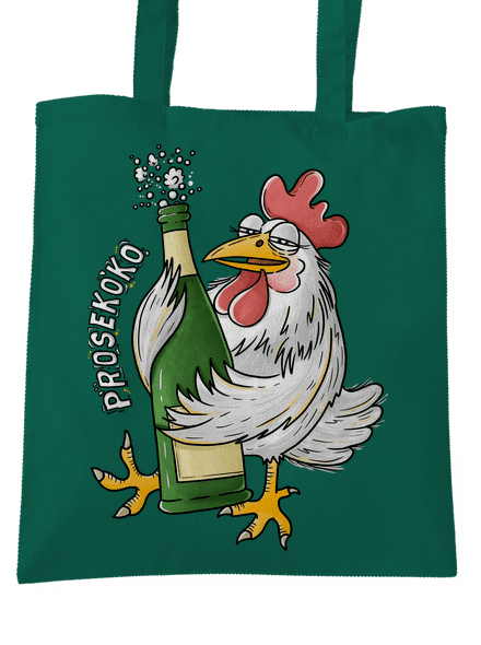 Prosekoko taška Bottle Green WM