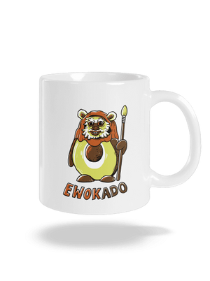 Ewokado klasický hrnček White