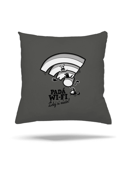 Padá wi-fi vankúš Gray Pol