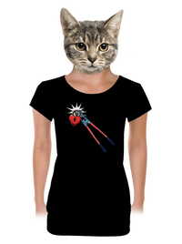 dámske tričko s lemom