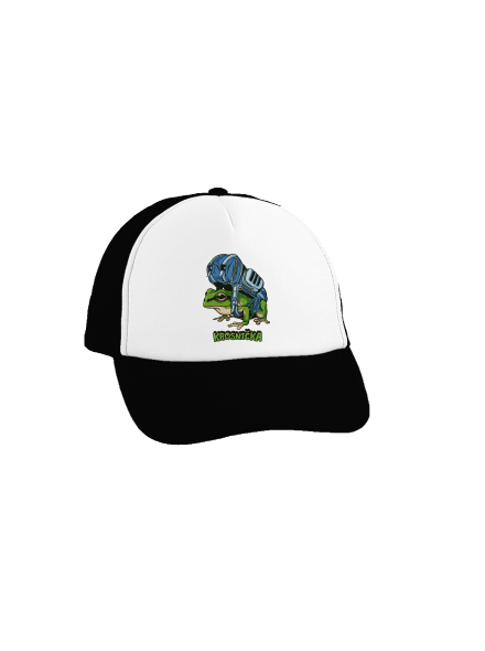 Krosnička šiltovka truckerka Black cap