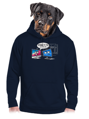 pánska mikina klokanka