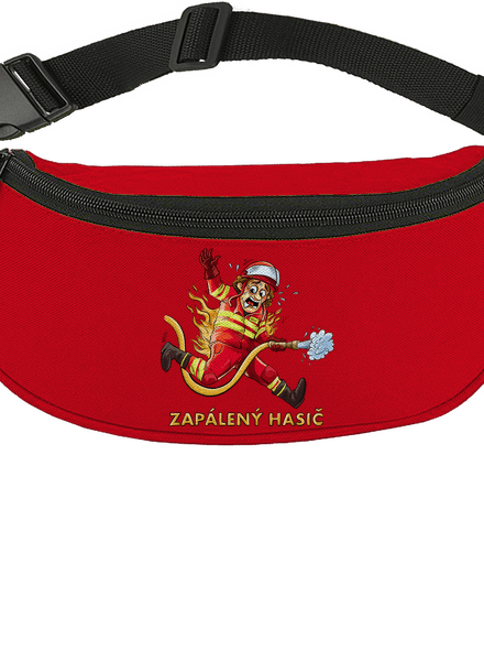 Zapálený hasič a hasička ľadvinka Red