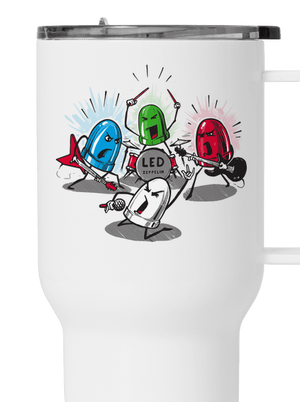 Led Zeppelin termohrnček White