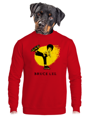 unisex mikina bez kapucne