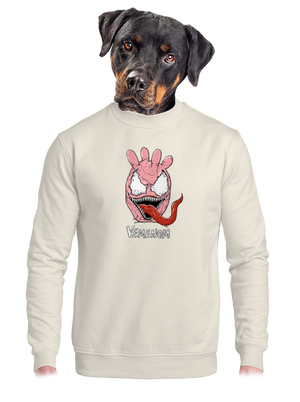 unisex mikina bez kapucne