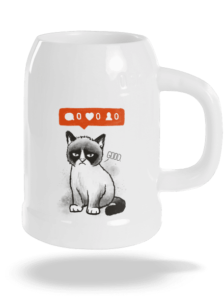 Grumpy polliter White