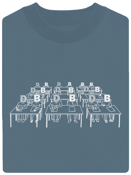 Cimrman: Debil, blbeček unisex mikina bez kapucne Nordic Blue