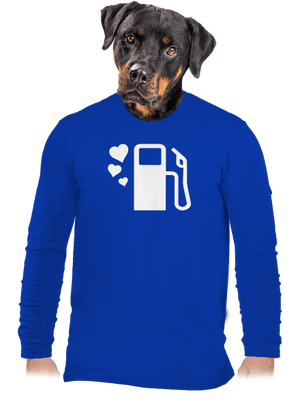 Plnú prosím pánske dlhý rukáv Royal Blue