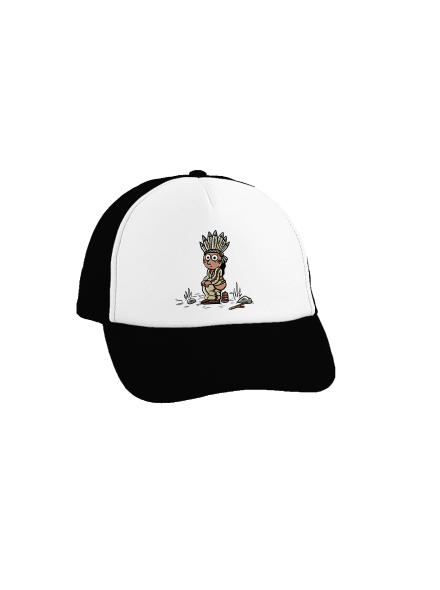 Indiánek šiltovka truckerka Black cap