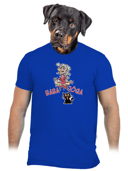 Baba Jóga pánske tričko Royal Blue