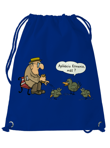 Aplikácia Kŕmenie vak Royal Blue Mal