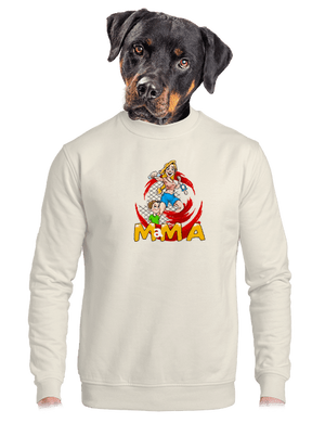 unisex mikina bez kapucne