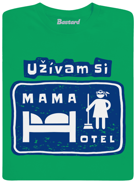 Mama Hotel detské tričko Kelly Green