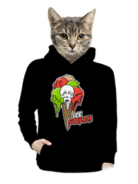 dámska mikina klokanka