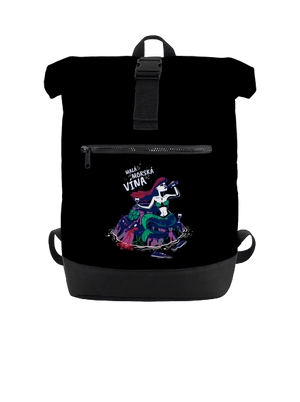 Malá mořská vína batoh Black