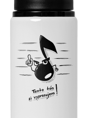 Tón flaša na vodu White