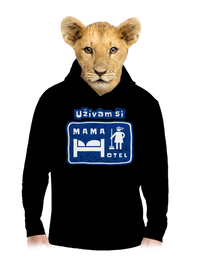 detská mikina klokanka