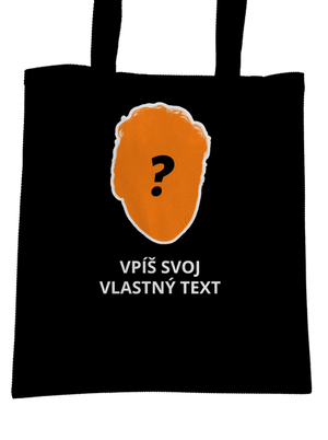 Tvoja hlava taška Black
