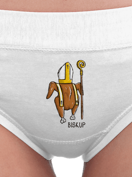 Biskup dámske nohavičky White