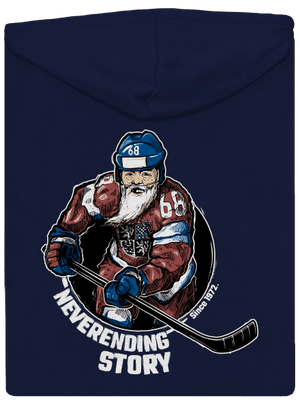 Jarda Forever pánska mikina na zips Navy