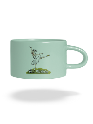 Futbalet hrnček makronka Mint Macaron