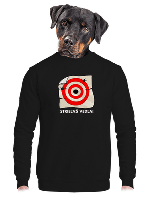 unisex mikina bez kapucne