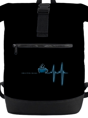 Coffee help batoh Black