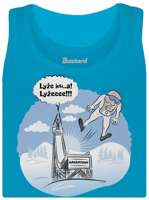 Lyže dámske tielko klasické Blue Atol