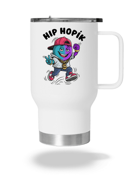 Hip Hopík termohrnček White