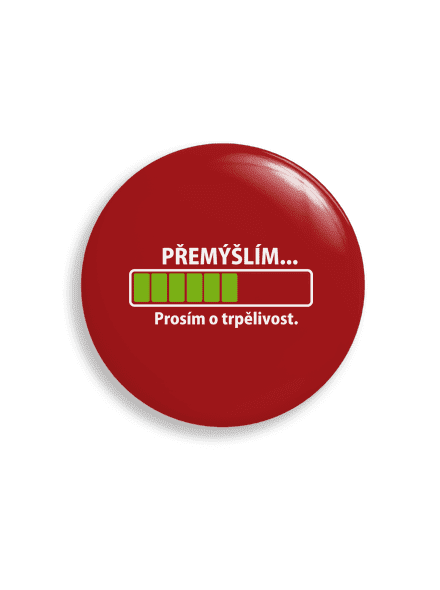 Premýšľam placka 