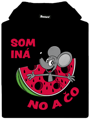 Som iná pánska mikina klokanka Black