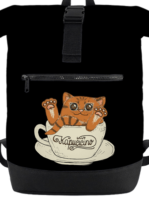 Kapučičíno batoh Black