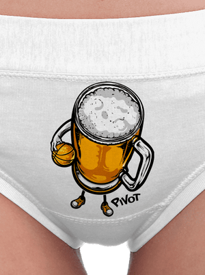 Pivot dámske nohavičky White