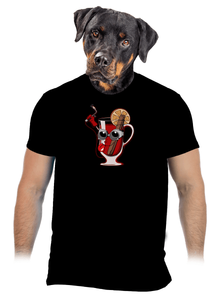 Zvarák pánske tričko Black