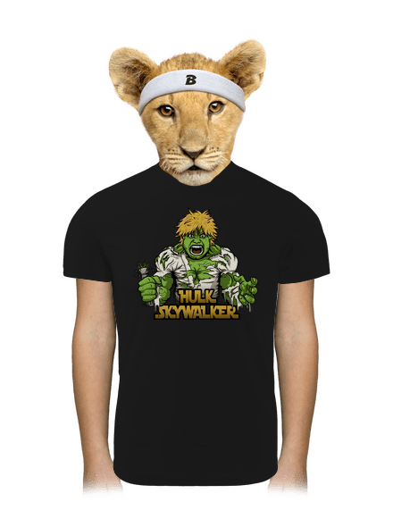 Hulk Skywalker detské športové tričko Black