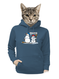 dámska mikina klokanka