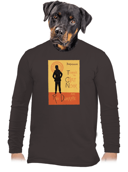 Le Chat Noir pánske dlhý rukáv Bear Brown