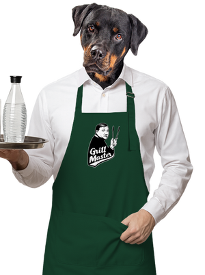 Grill master zástera Bottle Green