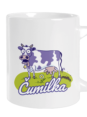 Čumilka veľký hrnček White