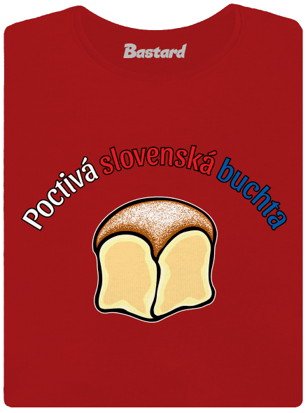 Poctivá buchta a klobása dámske tričko prémium Red Mal