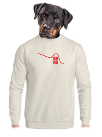 unisex mikina bez kapucne