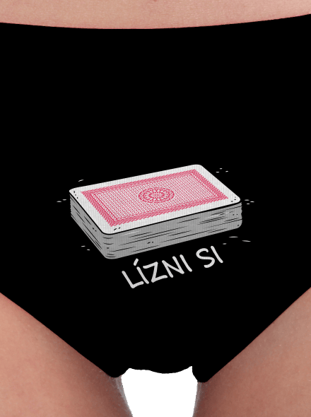 Lízni si dámske nohavičky Black