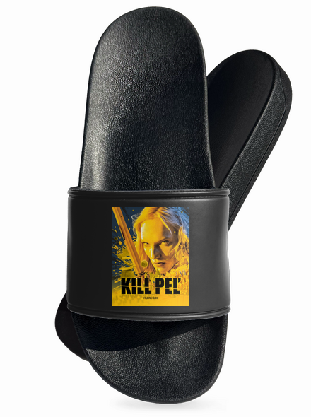 Kill Peľ šľapky Black