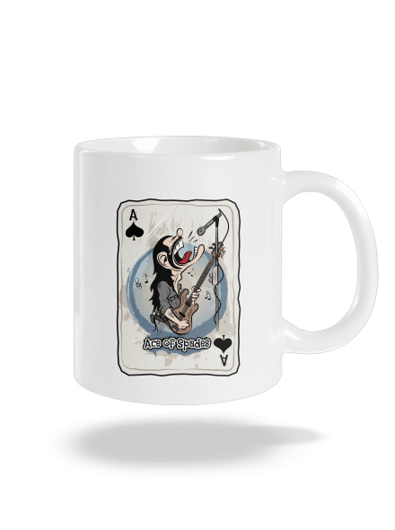 Ace of Spades klasický hrnček White
